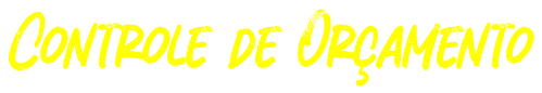 Controle de orçamento